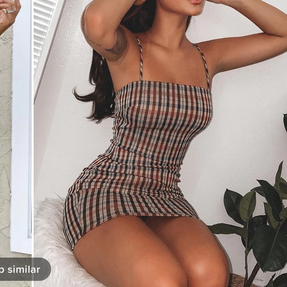 Those Days Are Over Mini Dress - Rust